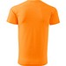 T-Shirt Herren Basic, 2XL, mandarine orange