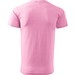 T-Shirt Herren Basic, 2XL, rosa