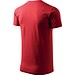 T-Shirt Herren Basic, 2XL, rot