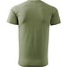 T-Shirt Herren Basic, S, hellkhaki