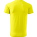 T-Shirt Herren Basic, S, zitronengelb