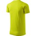 MALFINI T-Shirt Herren Basic, S, zitronengrün