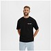MALFINI T-Shirt unisex Stage, 2XL, schwarz