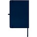 Teak A5 Hardcover Notizbuch, liniert, aus recyceltem Material, navy