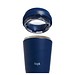 Topl-Trinkbecher aus rec. Stahl mit 360-Grad-Deckel 236ml, navy blau