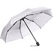 Topless-Mini-Taschenschirm, weiß