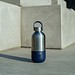 Trinkflasche Edelstahl, Blau 500ml, Blau