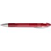 uma® LOOK grip transparent M SI Druckkugelschreiber, rot