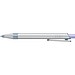 uma® RECYCLED PET PEN ALUMA transparent Druckkugelschreiber, hellviolett