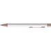 uma® STRAIGHT RO-GO Druckkugelschreiber, weiss