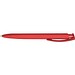 uma® TRINITY K transparent RECY Druckkugelschreiber, rot