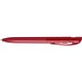 uma® YES transparent Druckkugelschreiber, rot