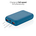 Urban Vitamin Alameda 10.000mAh 18W PD Powerbank, blau