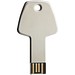 USB-Stick Schlüssel, silber, 2GB