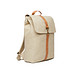 VINGA Bosler Rucksack aus GRS recyceltem Canvas, greige