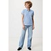 Iqoniq Yosemite Damen Piqué-Poloshirt aus rec. Baumwolle, sky blue, L
