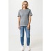 Iqoniq Sierra Lightweight T-Shirt aus recycelter Baumwolle, light heather anthracite, XXS