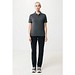 Iqoniq Yosemite Piqué-Poloshirt aus recycelter Baumwolle, heather anthracite, XXS