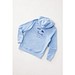 Iqoniq Rila Lightweight Hoodie aus recycelter Baumwolle, sky blue, XXS