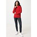 Iqoniq Rila Lightweight Hoodie aus recycelter Baumwolle, rot, XXS