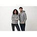 Iqoniq Rila Lightweight Hoodie aus recycelter Baumwolle, light heather anthracite, XXS
