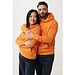 Iqoniq Rila Lightweight Hoodie aus recycelter Baumwolle, orange, L
