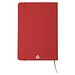 A5 Notizbuch aus Recyclingpapier , rot