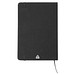 A5 Notizbuch aus Recyclingpapier , schwarz