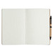 A5 Notizheft mit Kugelschreiber , schwarz