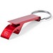 Alu-Schlüsselanhänger mit Flaschenöffner Mixe, Rot