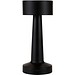 Aludra Wiederaufladbare dimmbare Tischlampe mit 3 Lichtmodi, schwarz