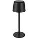 Alya Wiederaufladbare dimmbare Tischlampe mit 3 Lichtmodi, schwarz