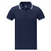 Amarago Polo mit abgesetztem Rand für Herren, navy, XL