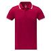 Amarago Polo mit abgesetztem Rand für Herren, rot, XL