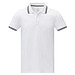 Amarago Polo mit abgesetztem Rand für Herren, weiss, XXL