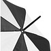 Automatik-Stockschirm, Schwarz/Weiß