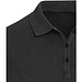 Calgary Poloshirt für Damen im Washed Look, 200 g/m2, schwarz, XXL