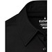 Carnelian 133 g/m² Popeline Bluse, schwarz, L