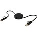 Citala 90 cm 5-in-1 Kabel aus recyceltem Kunststoff für Datenübertragung und 40W Schnellladung, schwarz