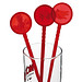 Cocktail-Rührstab Rund, transparent-blau Cocktail-Rührstab Rund, transparent-blau