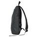 CrisMa Rucksack mit schrägem Reißverschluss , schwarz