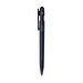 Devin transparenter Stift aus GRS zertifiziertem rABS, navy blau