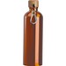 Edelstahltrinkflasche mit Karabiner, 750ml, orange