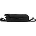 EDINBURGH. Gürteltasche aus hochdichtem 600D-Recyclingpolyester und 210D-Recyclingpolyesterfutter, Schwarz