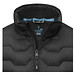 Epidote isolierter Daunen-Bodywarmer für Herren, schwarz, L