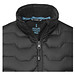 Epidote GRS isolierter Daunen-Bodywarmer für Damen aus recyceltem Material, schwarz, XS
