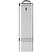 Flat USB-Stick, silber, 16GB