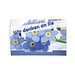 Flower-Card mit Samen, Margerite, 1-seit. Druck