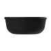 Food-Bowl ToGo, 2,2 l, schlichtes schwarz/transparent
