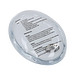 Gel-Wärmekissen Oval, klein, transparent